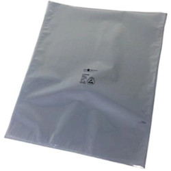 ESD protective bag, (L x W) 254 x 127 mm, metallized inside, weldable, BK0701007, package with 100 pieces