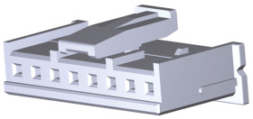 Obudowa złącza 3-pinowe -rzędowe raster: 2.5mm TE Connectivity Męski Montaż na kablu Economy Power 2.5 Złącze zasilające