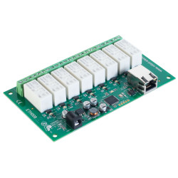 Devantech ETH008-B 8 Channel 16A Relay Board Controlled Via Ethernet