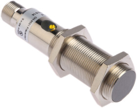 Czujnik zbliżeniowy M18 Pojemnościowy 8 mm Baumer Wpuszczany 10 → 30 V dc długość 78.5mm Gwintowany