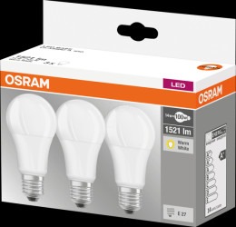 4058075819412 LED bulb BASE E27, 14 W, 1521 lm, 2700 K, 3 pcs.