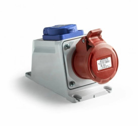 Gniazdo stałe 32A 4P 400V + GS*T IP54 gniazdo z bolcem 23625F