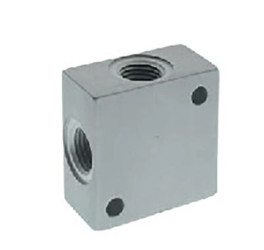 Pneumatyczny adapter teowy gwintowany, 75 bar 176-1099 /5szt./