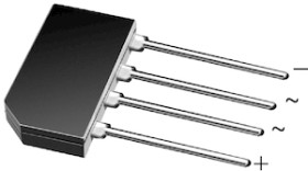 GBL005 Glass Passivated Single-Phase Bridge Rectifier