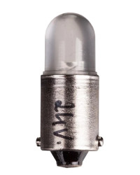 Żarówka LED 1W BA9s 24V AC/DC 1 dioda LED24VAC/DCB