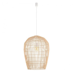 Lampa wisząca HAITI L klosz bambus Naturalne drewno 11165 Nowodvorski