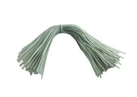 DRUT WIĄZAŁKOWY DRUCIKI DO WIĄZANIA BIAŁE 20CM