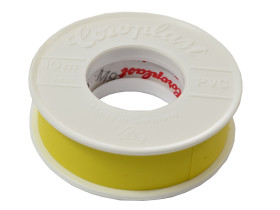 Taśma izolacyjna PVC 10m, żółta