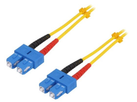 Patch cord światłowodowy OS2 SC/UPC,z obu stron 3m LSZH FP0SC03