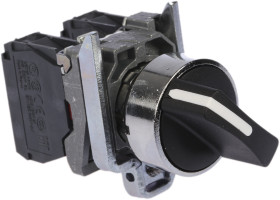 Przełącznik bistabilny, 2-pozycyjny, 10A, IP67, IP69K, Ø 22mm, Schneider Electric Harmony XB4