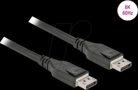 85504 DisplayPort 1.4 cable, connector &gt; connector, 8K at 60 Hz, 15 m,