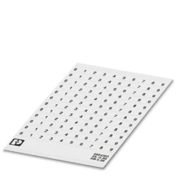 Oznacznik terminali Etykieta do oznaczania SK5.08/3.8: 0-9 Phoenix Contact