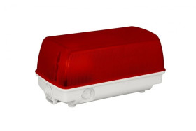 Oprawa SEZAR czerwona, IP 44 D.3126