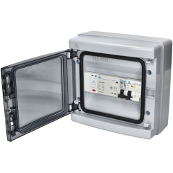 WCED WPEPME08/C40 PME loss unit with Type A 40A RCBO, IP65