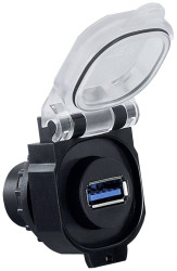 Lütze 490218 USB-3.0 A/A F/F KD, 1 szt.