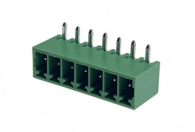 Gniazdo EDG 7pin kątowe r:3.5mm