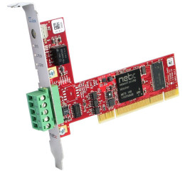 Karta szeregowa, 5-stykowy COMBICON, l. portów: 1, magistrala: PCI