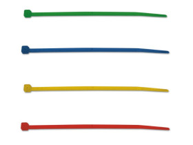 Opaska kablowa 100 szt 200x4,8mm żółta BMY2048E