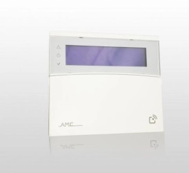 Klawiatura bezprzewodowa z czytnikiem kart K-LCD W800