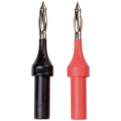 Chauvin Arnoux P01102125Z Plug Red/Black 1 pc for voltage Tester peaks