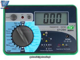 DY294 miernik parametrów tranzystorów