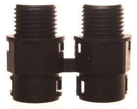 Dławnica do węża osłonowego M16 SILVYN SPLIT COV-M 10 czarna 61806680 /100 szt./