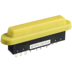 IDEC AL6M-M24P-R Illuminated Push Button Red 250V 1A IP65 Momentary