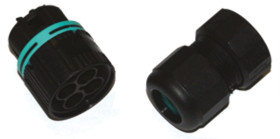 Puszki, TH387, Nylon 66, Montaż na kablu, 2-pinowe