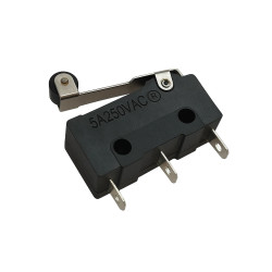 Wyłącznik krańcowy KW11-N 5A - 250VAC - dźwignia z rolką