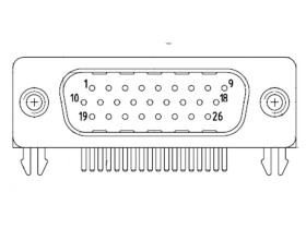 Molex 1731130210 Złącze męskie D-Sub 1 szt. towar pakowany luzem