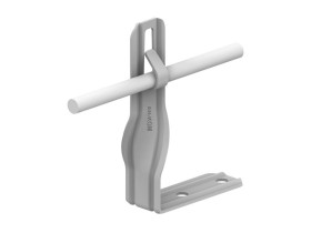 Uchwyt kątowy skręcony H=12cm Z-zagięcie /OG/ AN-09/OG/-N C192580 AN-KOM