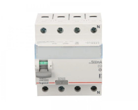 Wyłącznik różnicowoprądowy 4P 63A 0,5A typ AC P304 TX3 411739
