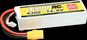 LiPo Akku LEMONRC 4300 - 14.8V (35C)