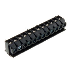 LISTWA ARK5/12 R-5,0MM CZARNA WTYKOWA RoHS