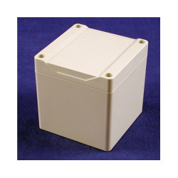 Hammond 1555EE2GY Watertight Polycarbonate Enclosure Styled Lid 90x 90x 90 Grey