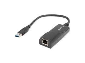 Karta sieciowa LANBERG USB 3.0 1xRJ45 1GB /na kablu/ NC-1000-01