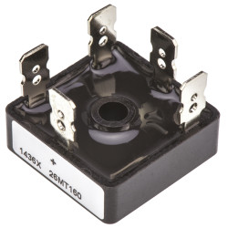 Mostek prostowniczy Trójfazowy 25A 1600V Połączenie silikonowe D 63