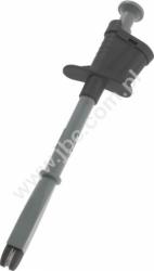 6009-IEC-SW Chwytak krokodyl. z gn.4mm, L=155, 20A, czarny, ELECTRO-PJP, 6009IECSW, 6009-IECN