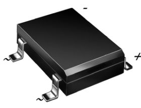 DFL1510S Low Profile Miniature Glass Passivated Single-Phase Surface Mount Bridge Rectifiers