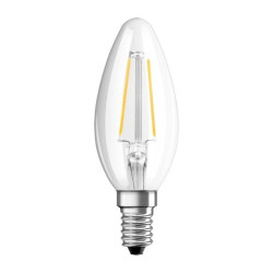 Żarówka LED E14 B35 CL 2,5W = 25W 250lm 4000K Neutralna 300 Filament OSRAM STAR