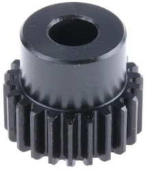 Koło zębate walcowe, moduł: 1, l.zębów: 22, śr. piasty: 18mm, śr. otworu: 8mm, Stal