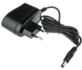 Adapter AC/DC Uwy 12V dc Iwy 500mA Złącze 2,1 x 5,5 x 11 mm, biegun dodatni w środku 6W typ wtyczki: Typ C