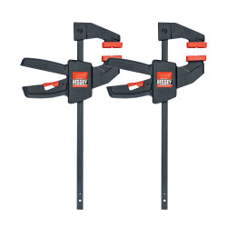 Zestaw zacisków Bessey otwarcie szczęk 110mm głębokość szczęk 40mm Szybki zacisk
