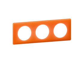 CELIANE Ramka 3 potrójna memories pomarańczowy 066653 LEGRAND