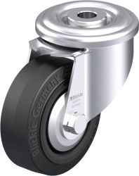 Blickle 942055 LER-POEV 80G-FA Rolka obrotowa z blachy stalowej Średnica koła: 80 mm Maksymalne obciążenie: 140 kg 1 szt