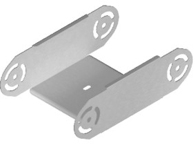 Element ELZC600H100 łuku przegubowego grubość blachy 2,0mm 313360 BAKS