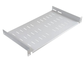 Półka stała 19cali 1U głębokość 250mm V RAL7035