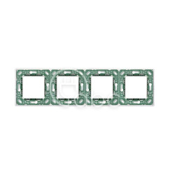 Ramka ozdobna Plana, 2+2+2+2M, Reflex Air, 14669.42
