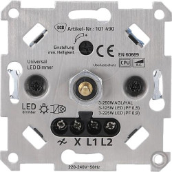 101490 Autodetect dimmer, LED + standard
