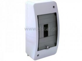 Rozdzielnica modułowa 1X4 natynkowa; box; IP42